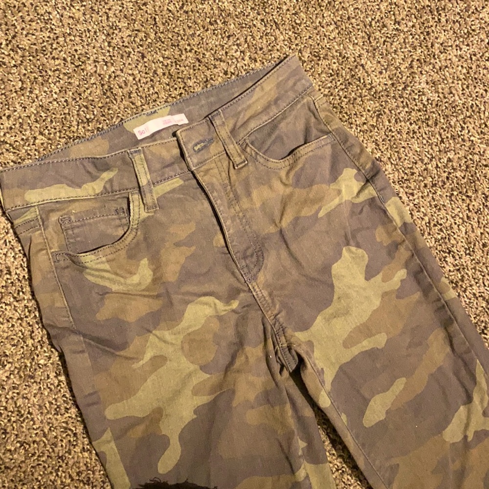 Camo jeggings